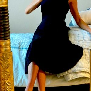 An exquisite black A-line dress from WhiteHouse BlackMarket size 4